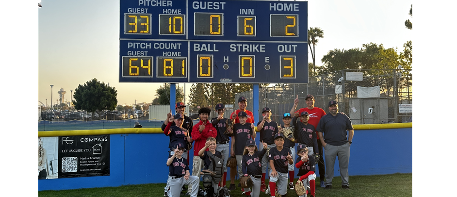 Congrats to the Red Sox on their WLL Majors Championship